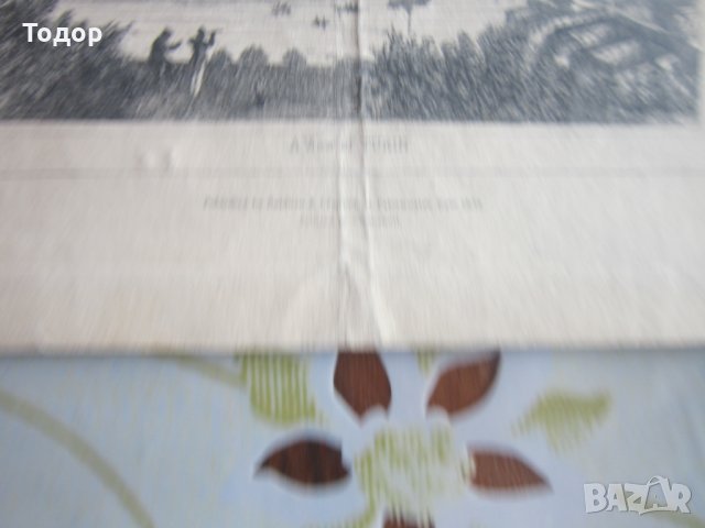 Стара карта Торино 1833, снимка 3 - Колекции - 25432667