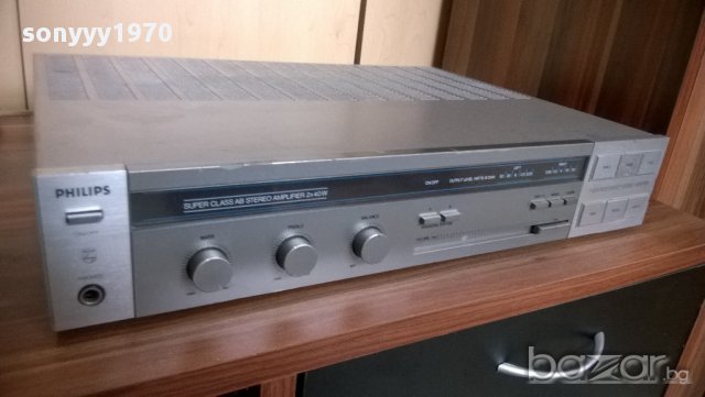 ★ █▬█ 0 ▀█▀ ★ philips f4234/00-stereo amplifier-230w-made in belgium-внос швеицария, снимка 2 - Ресийвъри, усилватели, смесителни пултове - 8939103