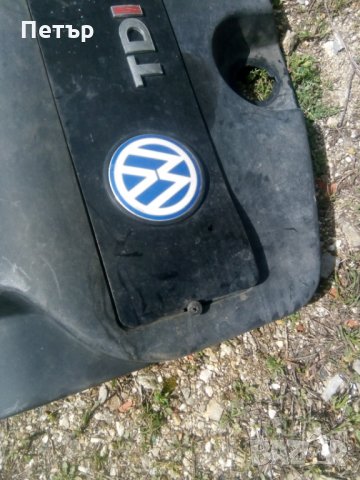 Декоративен капак кора  двигател фолцваген шаран 1.9 дюза помпа, снимка 2 - Части - 25164040