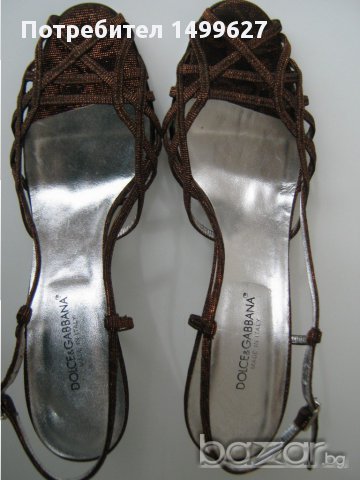Dolce&Gabbana-Made in Italy №39, снимка 4 - Дамски обувки на ток - 17284030