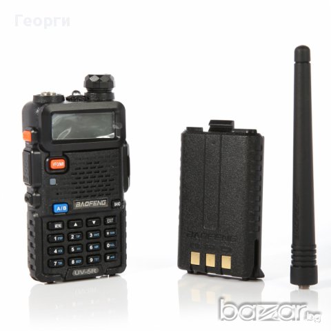 Професионална двубандова радиостанция BAOFENG UV-5R DTMF, CTCSS, снимка 3 - Друга електроника - 17806605