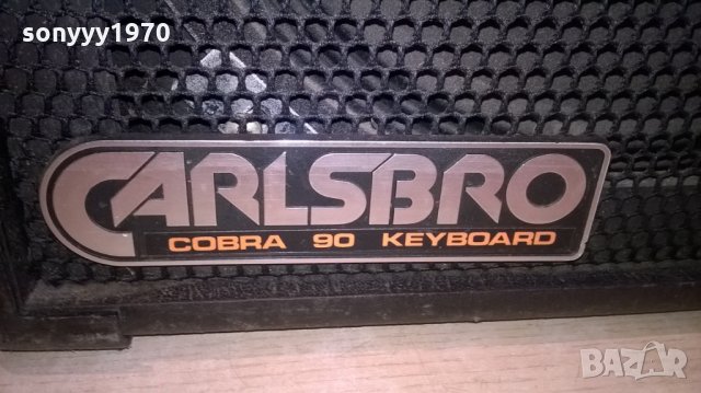 carlsbro cobra 90 series keyboard-manifactured in england, снимка 6 - Ресийвъри, усилватели, смесителни пултове - 22740565