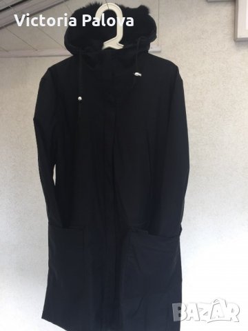 Удобно красиво палто с разкошна качулка(заешка кожа), снимка 6 - Палта, манта - 23046727