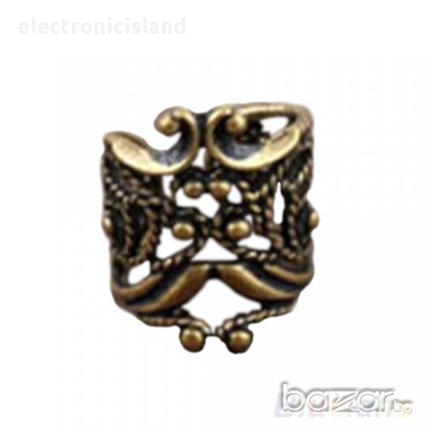 Модерна пънк рок ретро клип обеца за ухо, U форма, цвят сребро, снимка 7 - Обеци - 9457638