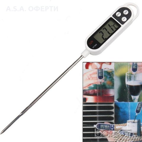 Дигитален термометър със сонда 14см., снимка 3 - Други - 8354597