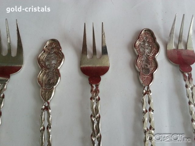  вилици и лъжици филигран, снимка 15 - Антикварни и старинни предмети - 19994504