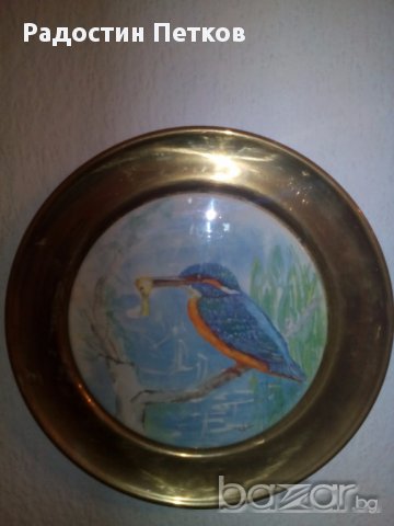 Чиния месинг и керамика, снимка 11 - Други - 12665533