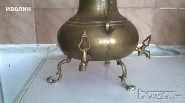 антикварен месингов съд за декорация, снимка 3 - Антикварни и старинни предмети - 18530956