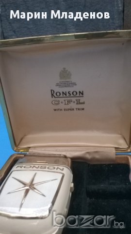 самобръсначка Ronson-електрическа, снимка 6 - Антикварни и старинни предмети - 14247246
