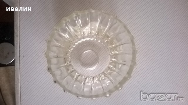 четири  стъкла арт деко за полилей,аплик, снимка 4 - Полилеи - 18406943