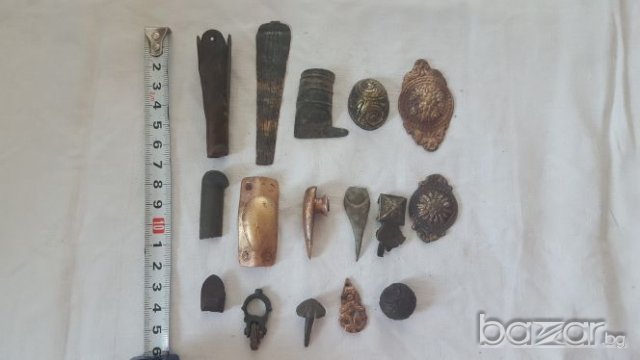 Оригинални части от въоръжения и аплики