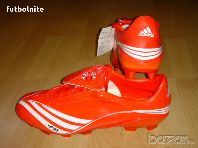 Адидас Футболни Обувки Нови Бутонки Adidas F10.7 Red Football Boots 47, снимка 2 - Футбол - 12230842
