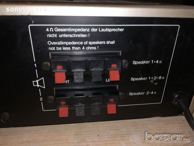 *dual CV1450-GERMANY-2x90w-усилвател с индикатори, снимка 17 - Ресийвъри, усилватели, смесителни пултове - 21328745