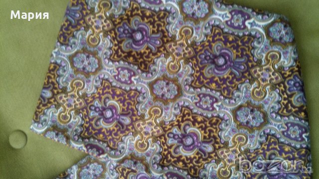 Дамски шарен шал памук, снимка 4 - Шапки - 18943786