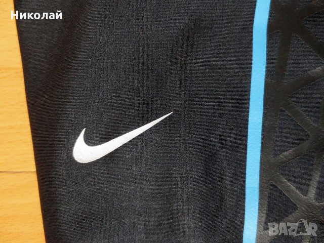 Nike Dri-Fit Running Long Tights L Black-Blue, снимка 8 - Клинове - 19065620