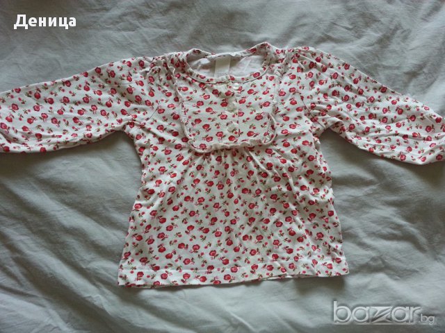 Блузка Н&М, снимка 1 - Бебешки блузки - 14249130