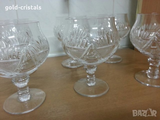 Кристални чаши , снимка 6 - Други ценни предмети - 24140447