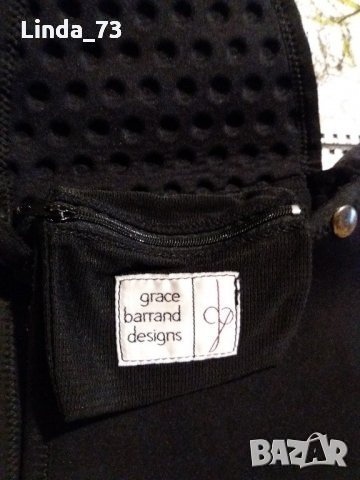Дам.чанта-/неопрен/-"ATOM BAGS"-черна. Закупена от Италия., снимка 6 - Чанти - 22401487