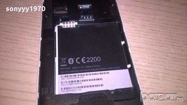 htc-за ремонт за части-без батерия и капак, снимка 10 - HTC - 18374842
