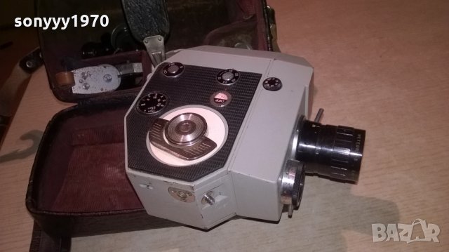 ретро руска камера-с кожен куфар, снимка 5 - Камери - 25332638