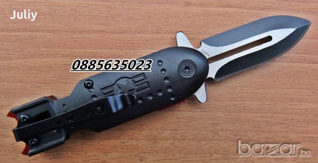 Джобна кама за самоотбрана Bombster, снимка 4 - Ножове - 9572357