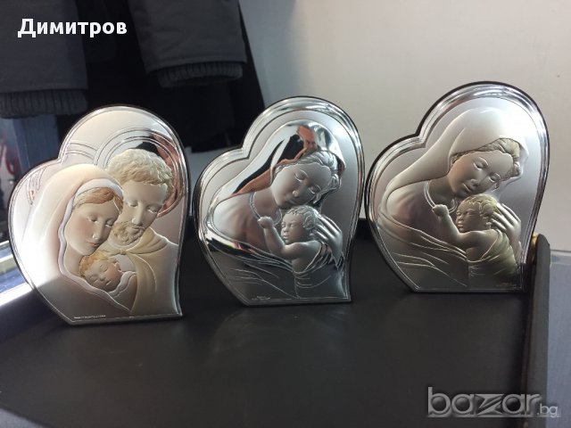 ЛУКСОЗНИ СРЕБЪРНИ ИКОНИ, снимка 11 - Други - 17525522