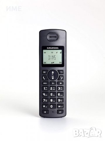 Безжичен DECT телефон GRUNDIG D1145, черен, нов!, снимка 2 - Стационарни телефони и факсове - 23466890