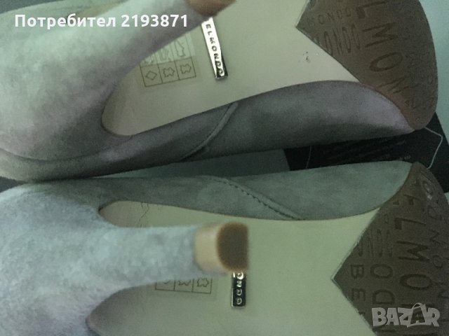 Естествена кожа велур сиви боти Belmondo номер 40-41 , снимка 9 - Дамски боти - 24576001