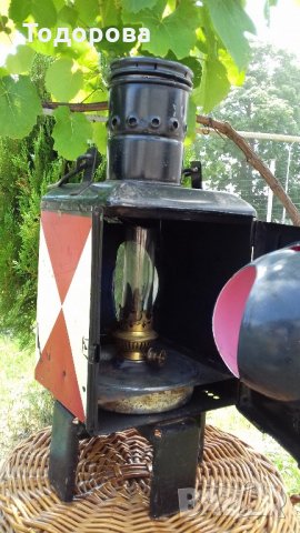 Стар немски жепейски газов фенер, снимка 3 - Антикварни и старинни предмети - 22122865