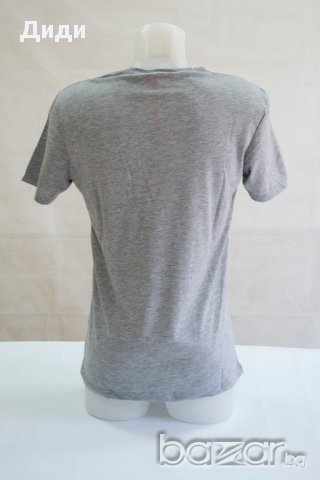 Сива памучна мъжка тениска Safari марка Millionaire, снимка 3 - Тениски - 17124954