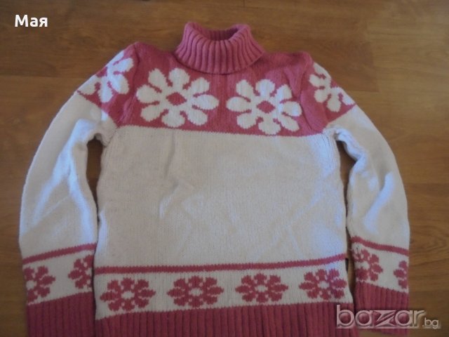 Красив дамски пуловер , снимка 2 - Блузи с дълъг ръкав и пуловери - 19846316