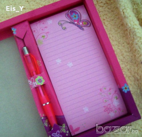 Дневник и тефтер за момиченце ;-) нов комплект - 7 лв., снимка 2 - Ученически пособия, канцеларски материали - 9314190
