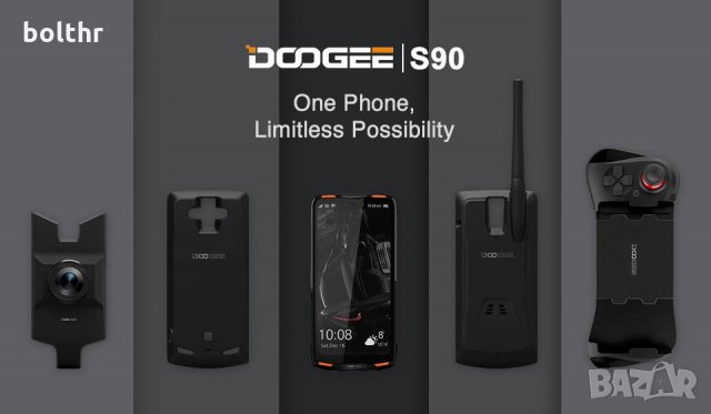DOOGEE S90, 4G-LTE, IP68/IP69 МОДУЛЕН СМАРТФОН, снимка 3 - Други - 24283367