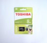MicroSD карта памет клас 4 TOSHIBA с адаптер 8GB, снимка 1 - USB Flash памети - 17440334