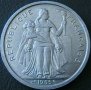 2 франка 1965, Френска Полинезия, снимка 2