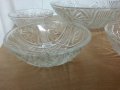 стари стъклени купички и купа , снимка 5