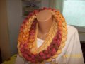 Шал, шал-снуд - ръчна изработка, снимка 5