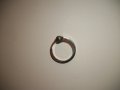 сребърен  пръстен "кибритена клечка", снимка 1 - Пръстени - 10899011