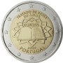2 Евро монети (възпоменателни) емитирани 2007г (50 години от Подписването на Римският договор), снимка 13