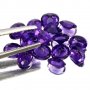 Естествени скъпоценни камъни - Аметист 5х4х3мм, снимка 3