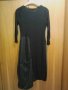 рокля в черно и тьмносиво, снимка 2