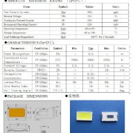 Led smd светодиоди 5730 студено бяло за лед лампи и подсветки на тв, снимка 2 - Друга електроника - 17382193