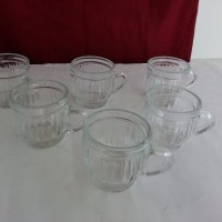 Руски стъклени чашки  халбички, снимка 6 - Антикварни и старинни предмети - 19197655