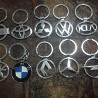 Ключодържател метал хром за различни марки кола автомобил джип ван бус пикап , снимка 1 - Аксесоари и консумативи - 20797752