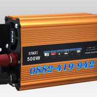 ИНВЕРТОР за АВТОМОБИЛ 12V-220V, 500W (UKS), снимка 5 - Други - 16403326