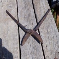 Стара ножица за ламарина, снимка 4 - Антикварни и старинни предмети - 17015484