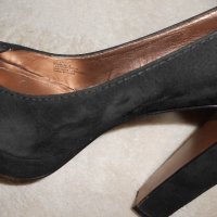 Черни високи обувки BSB номер 36 и половина , снимка 8 - Дамски елегантни обувки - 22306865