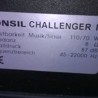 tonsil challenger 2x110w/8ohm-2бр тонколони-внос швеицария, снимка 12 - Тонколони - 24220256
