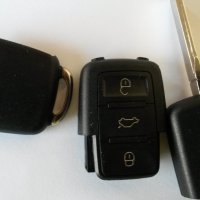 Автоключ (ключ за автомобил) с дистанционно упр-е Volkswagen, Seat и  Skoda, снимка 8 - Части - 19460110