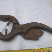 стара лозарска ножица, снимка 6 - Антикварни и старинни предмети - 22615309